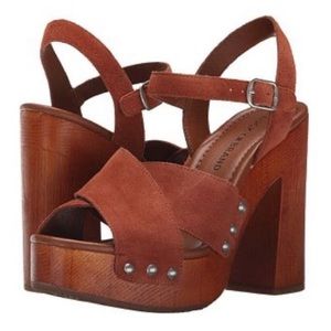 Lucky Brand Mabaz Platform Heels